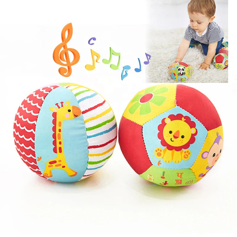 Soft Cloth Rattle Ball