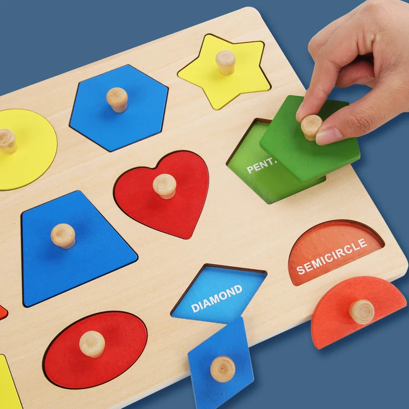 Montessori baby puzzle toys