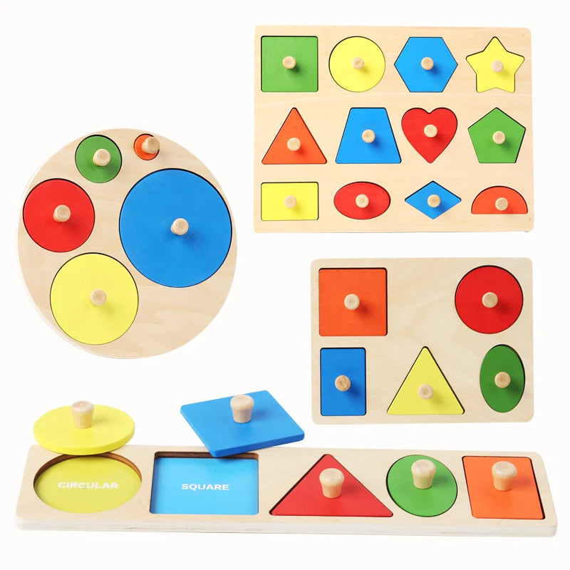 Montessori baby puzzle toys