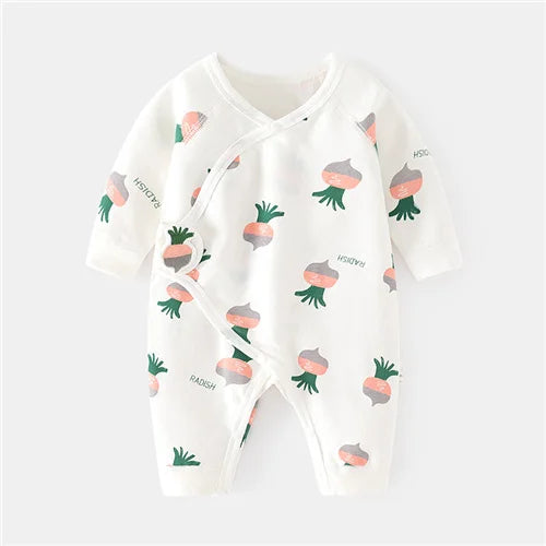 Cotton Newborn Baby Girl Boy Romper