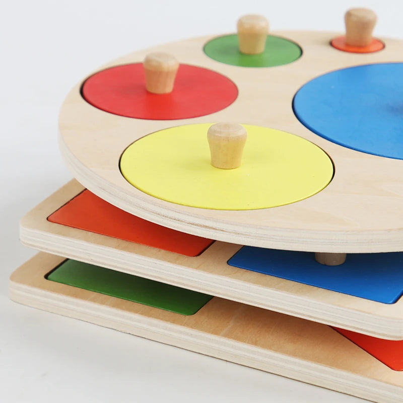 Montessori baby puzzle toys