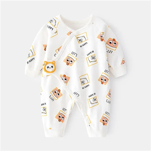 Cotton Newborn Baby Girl Boy Romper