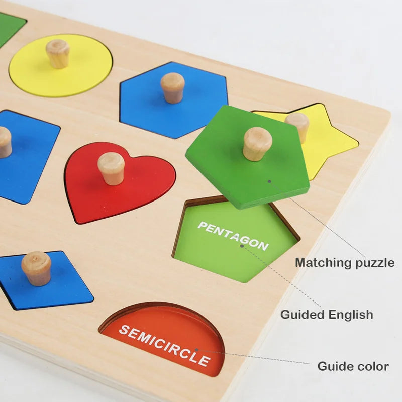 Montessori baby puzzle toys