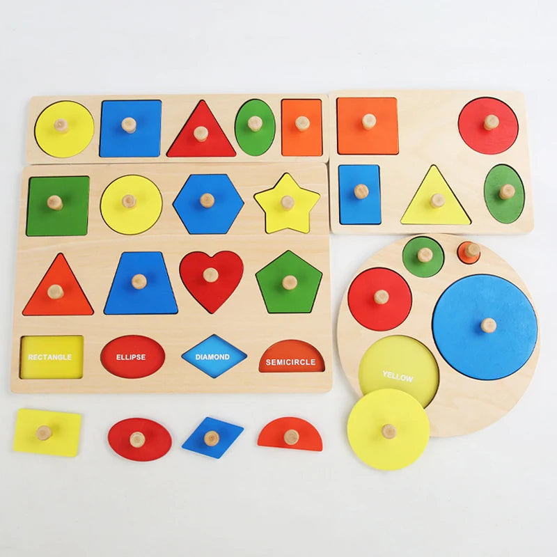 Montessori baby puzzle toys